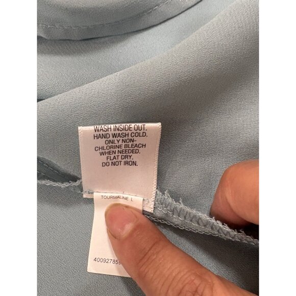 Women’s Apt 9 Blue Tank Top Size L - Picture 5 of 5